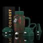 Coldest Limitless Ultra v8 15oz tumbler with colorful baby bird design, durable stainless steel travel mug, and spill-proof lid.