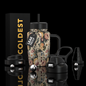 Coldest Limitless Ultra v8 15oz tumbler with a pink Rose All Day design, featuring a sleek stainless steel finish and insulated body.