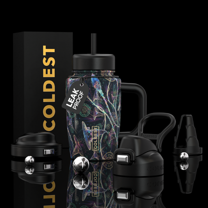 Coldest Limitless Ultra v8 15oz tumbler with a wizard sky design, stainless steel insulation, and durable construction.