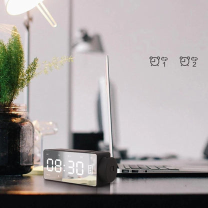 S91S wireless Bluetooth speaker clock with digital display and compact modern design