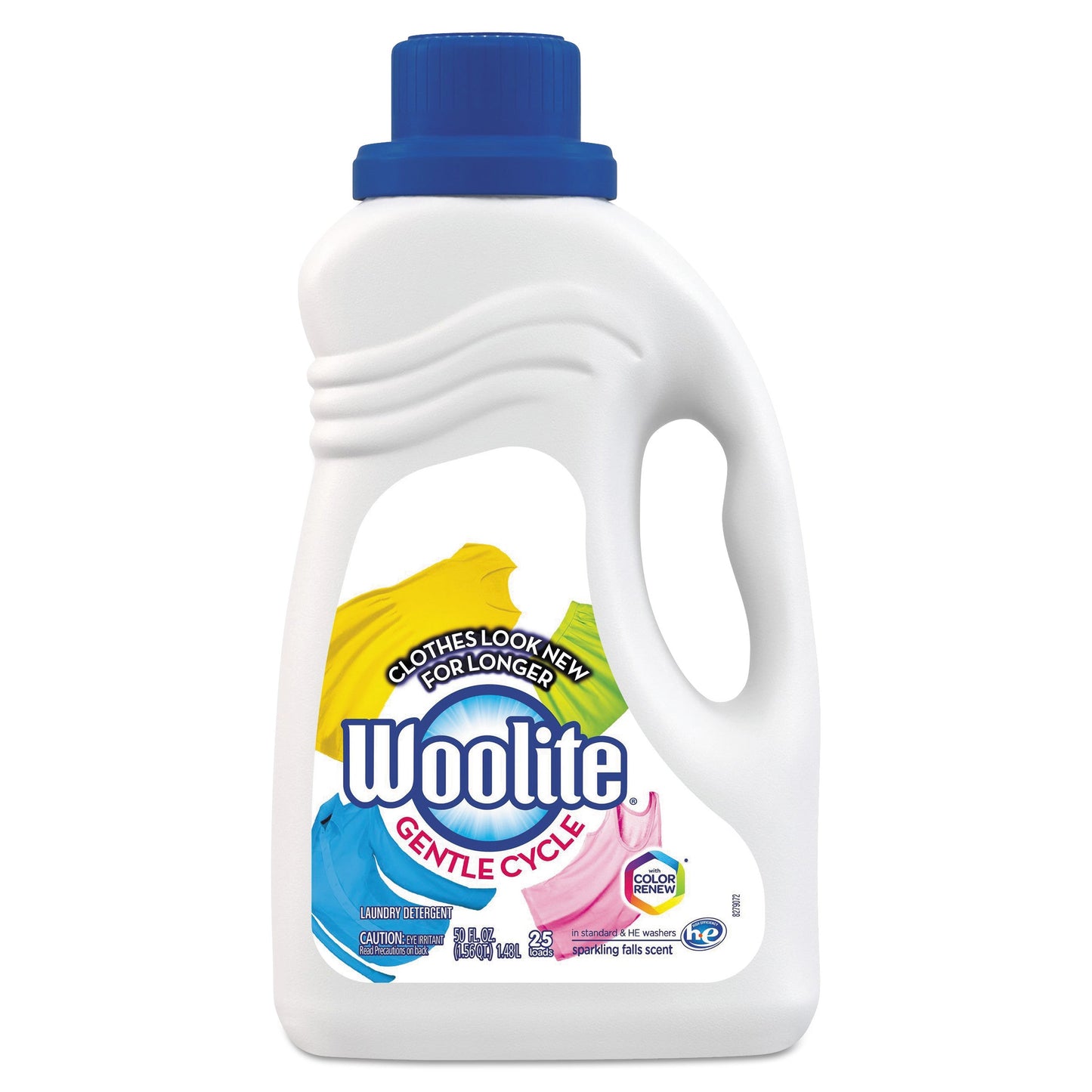 Woolite Laundry Detergent For All Clothes, Light Floral, 50 Oz Bottle