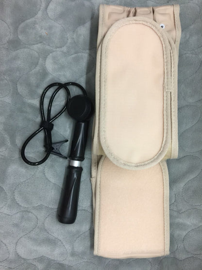 Waist air traction brace belt for spinal lumbar support and back pain relief