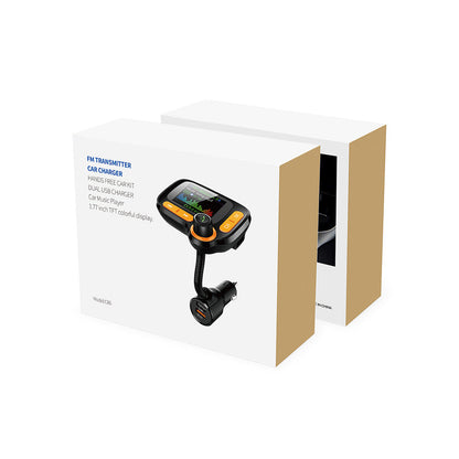 Car Bluetooth multi-function player with large color screen, dashboard-mounted device