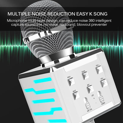 Wireless Bluetooth condenser microphone with integrated audio, My Store brand