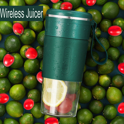 Portable blender by My Store with compact design and rechargeable blending cup