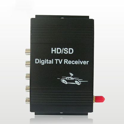 ATSC set-top box for American TV, compact black digital receiver by My Store