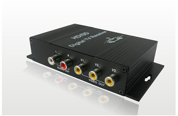 ATSC set-top box for American TV, compact black digital receiver from My Store