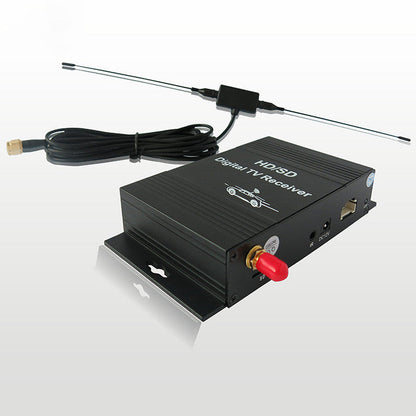 ATSC set-top box for American TV, compact black digital receiver by My Store