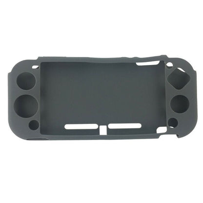 Switch Lite silicone all-inclusive storage protective case with handheld console and accessories compartments