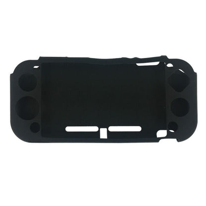 Nintendo Switch Lite silicone all-inclusive storage protective case with soft gray design and secure console fit