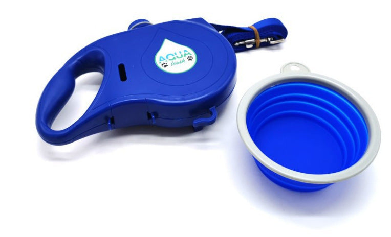 Automatic retractable multifunctional pet leash for dogs, portable design with comfortable handle