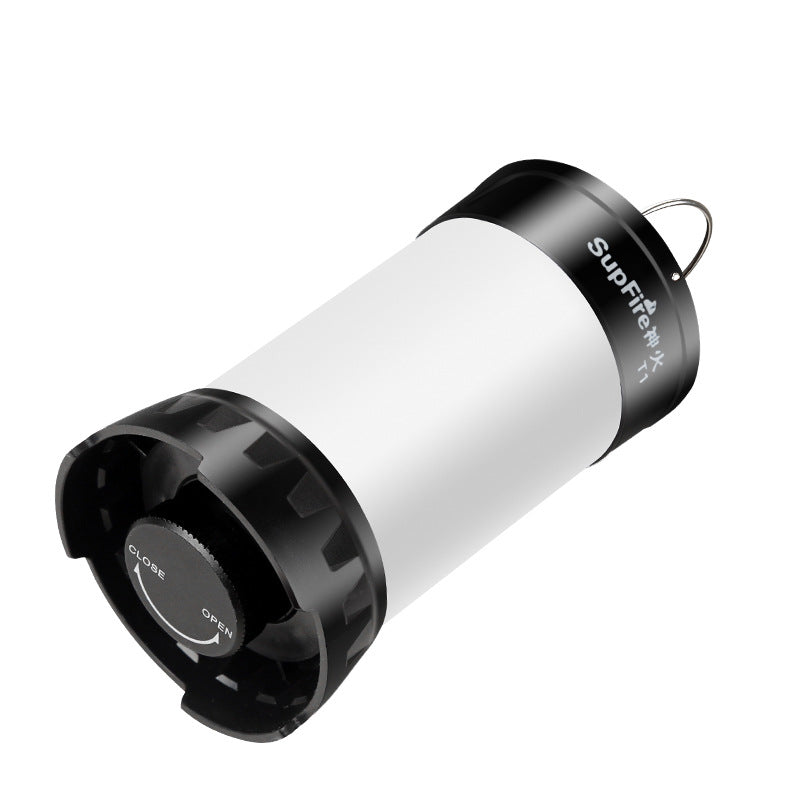 Rechargeable super bright LED camping light for tents and outdoor stalls with multifunction design