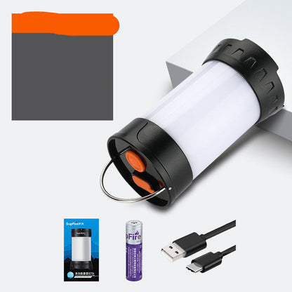 Rechargeable super bright LED camping light for outdoor tents and camping stalls