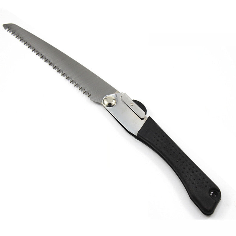 Camping outdoor garden fruit tree hacksaw gardening tool with metal blade and ergonomic handle