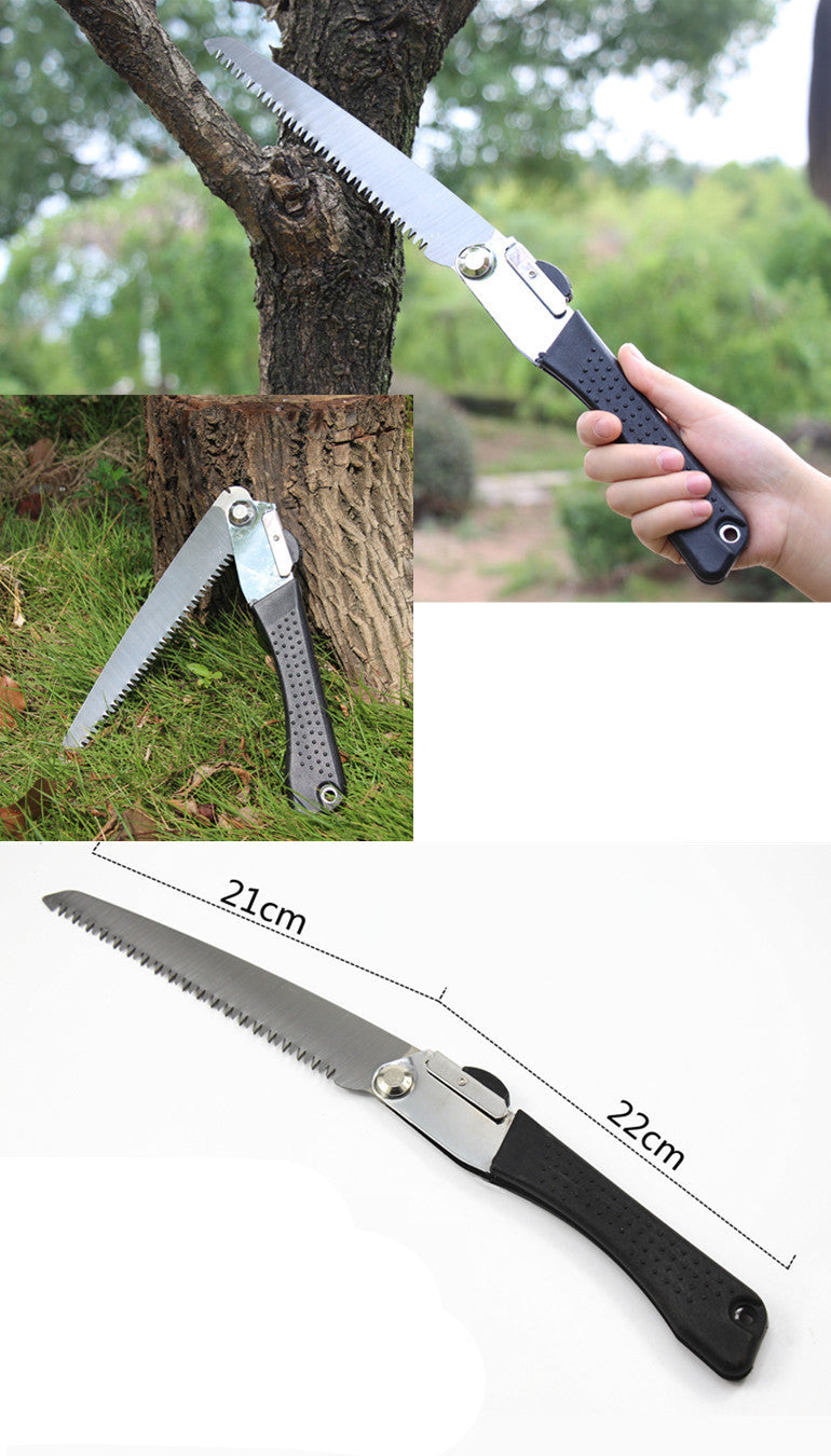 Camping outdoor garden fruit tree hacksaw gardening tool with ergonomic handle