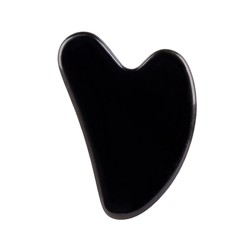 Jade scraping tablets massager in smooth jade stone design