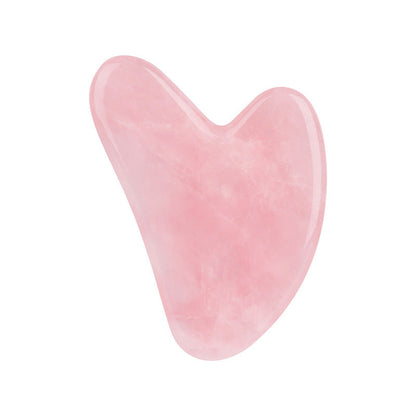 Jade scraping tablets massager with smooth jade surface for facial and body massage