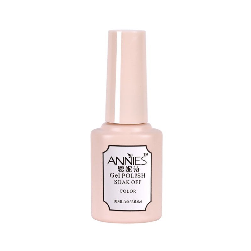 Milk Tea crystal stone cat eye nail polish bottle in a soft beige shade