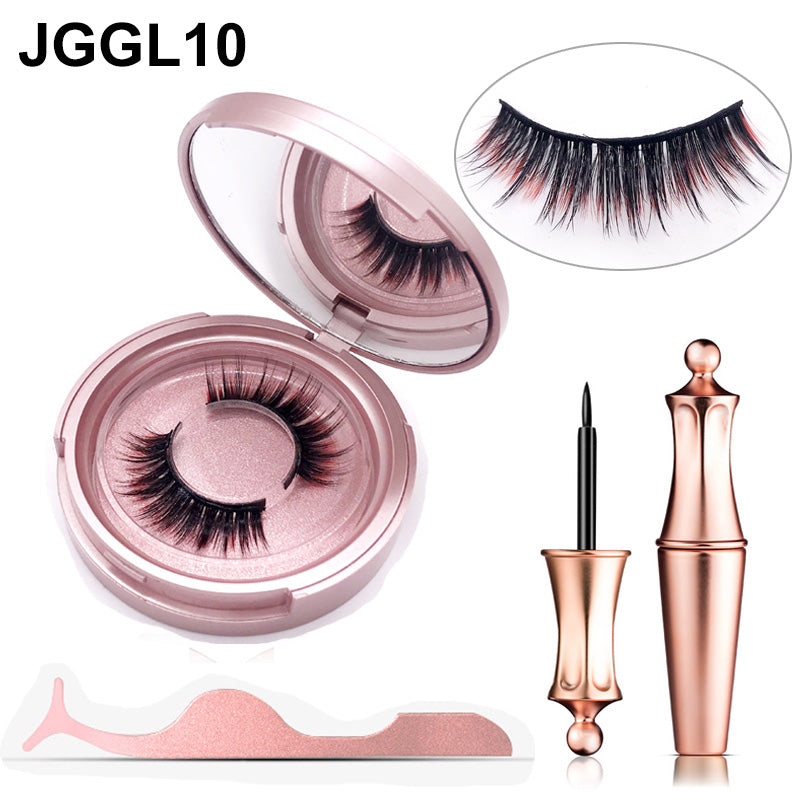 Magnetic glue-free eyelashes by My Store, shown as a reusable lash strip with fine, natural-looking fibers