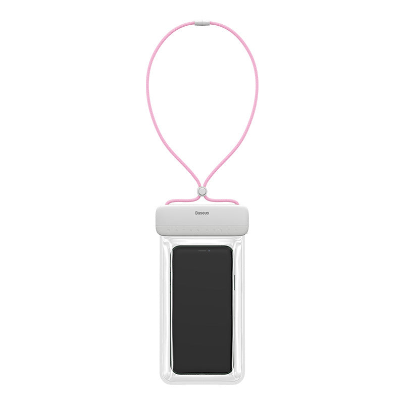 HD Machine waterproof swimming and simple diving bag in clear view, designed to protect items from water