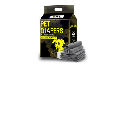 Thickened deodorant absorbent dog diapers for pet supplies, shown in product packaging