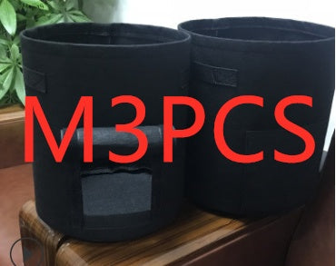 Breathable potato and tomato vegetable plant growth bag for home gardening