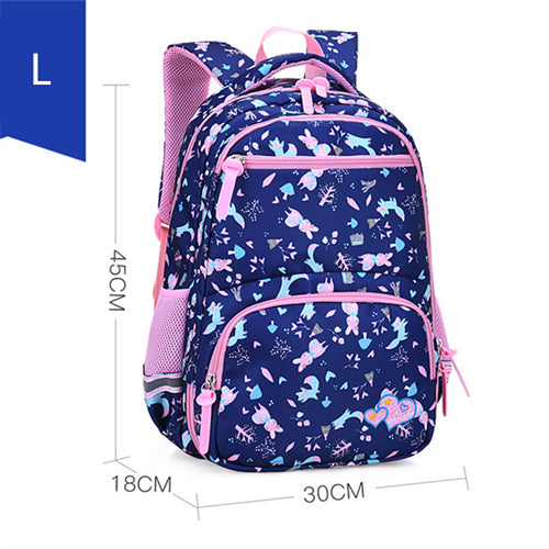 Sweet and Lovely light leisure backpack in a casual design, shown from the front