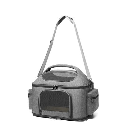 Portable My Store pet cat bag for going out, lightweight travel carrier with breathable design