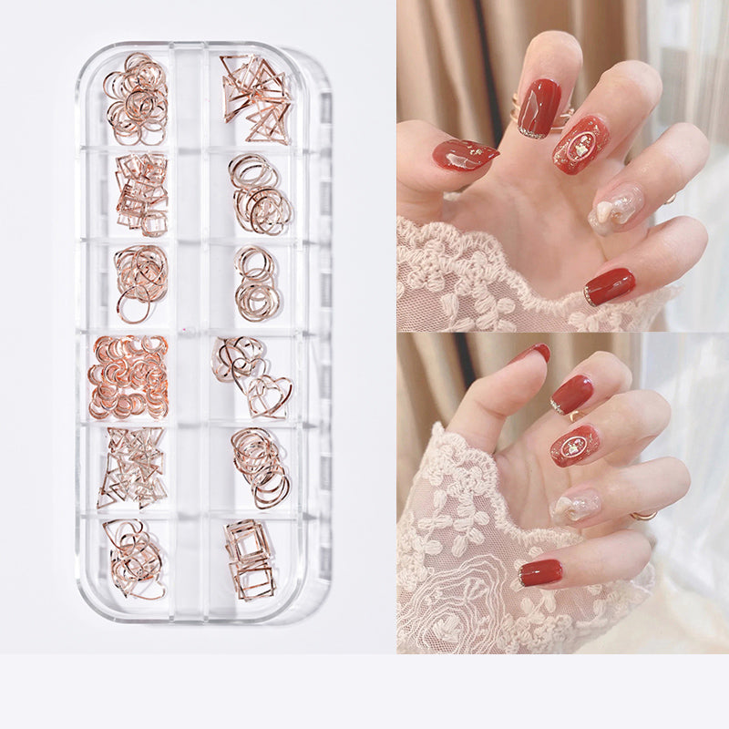 Pearl butterfly nail patch nail art jewelry set with delicate butterfly designs for manicures