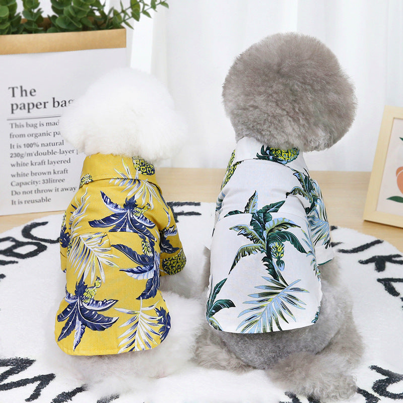 Dog summer thin pet clothes by My Store, lightweight design for small pets