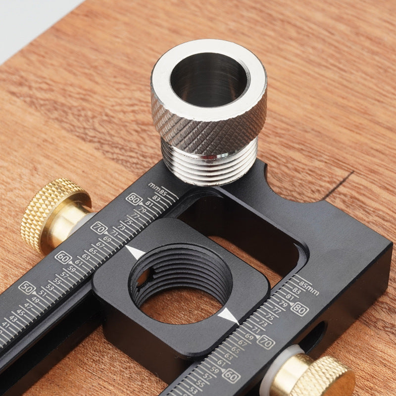 Phillips oblique flat head screw puncher tool in metallic finish