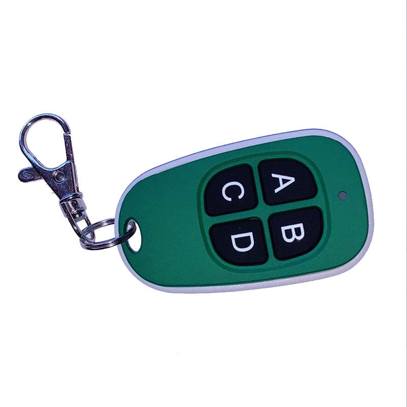 Super Pair of Color Four Key wireless remote control, black handheld device with four buttons