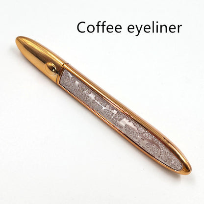 Multicolor self-adhesive false eyelashes with eyeliner strip close-up