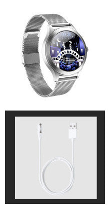 Chivo KW10 Pro women's smartwatch with sleek digital display and modern wristband design