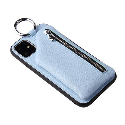 PU leather crossbody phone case with coin purse and neck lanyard for Apple iPhone XR, X, XS, 12 Pro, 11 Pro Max, 7, 8 Plus, SE