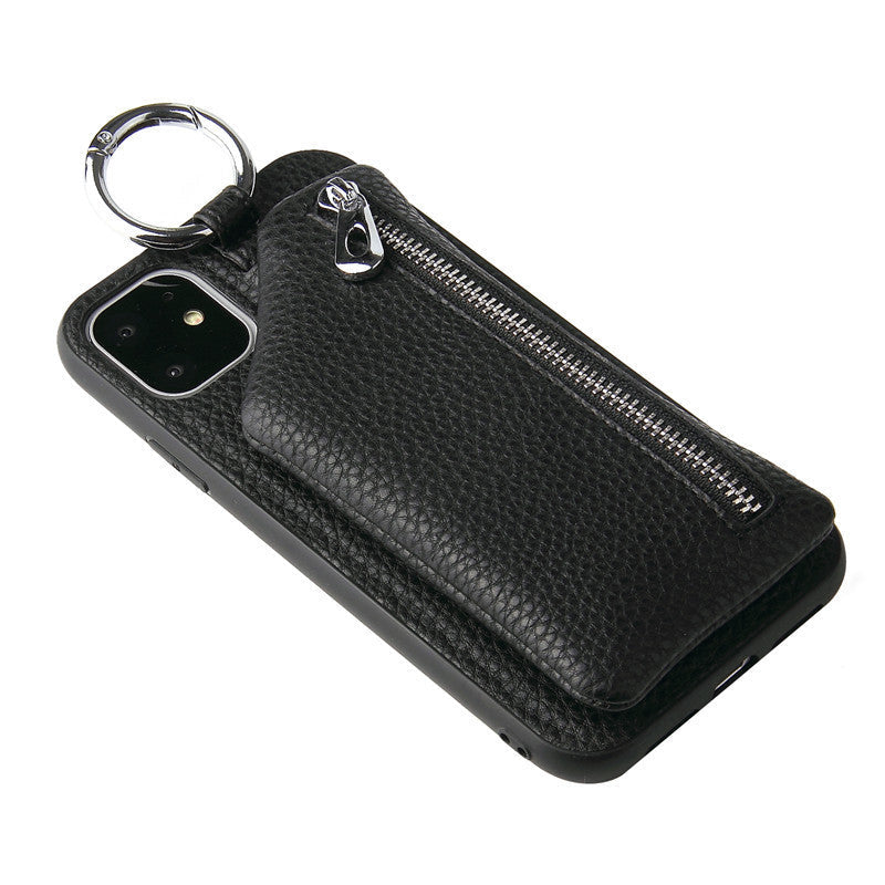 PU leather crossbody wallet phone case with strap for Apple iPhone XR, X, XS, 12 Pro, 11 Pro Max, 7, 8 Plus, SE