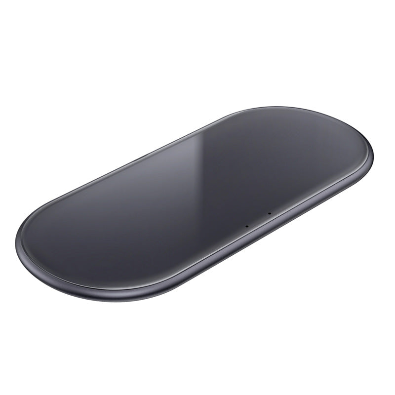 Desktop two-in-one wireless charger by My Store in compact desktop design