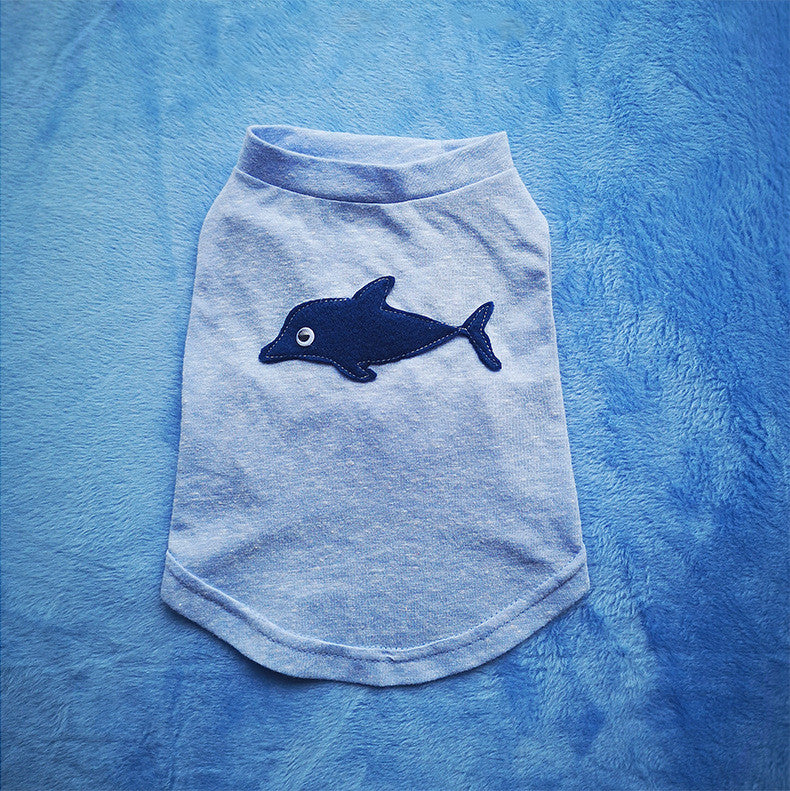Dog clothes for pets, comfortable pet dog clothing in a simple design