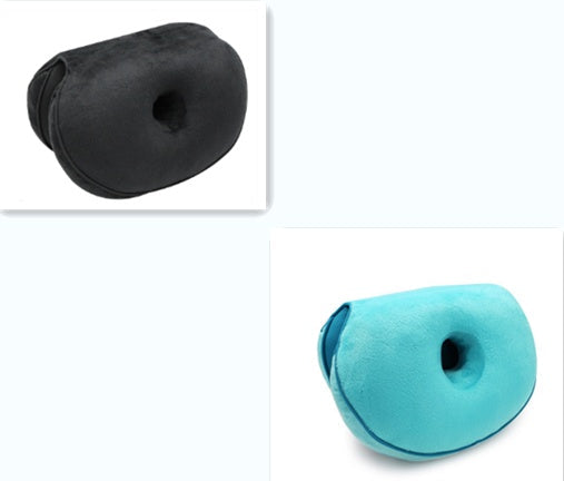 Multifunctional plush hip cushion in a soft, beautiful design