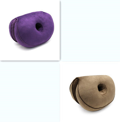 Multifunctional plush beautiful hip cushion in soft, cozy fabric