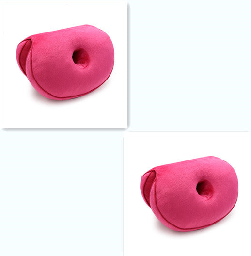 Multifunctional plush hip cushion in a soft, beautiful design