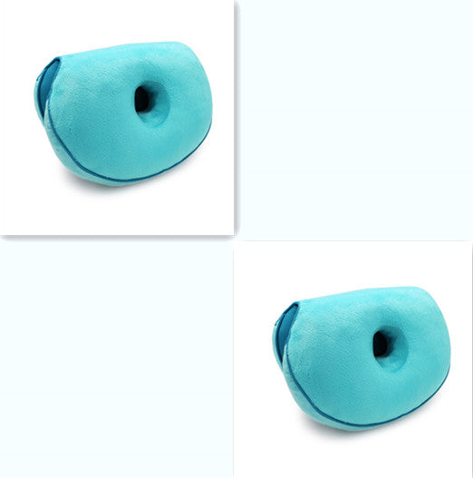 Multifunctional plush beautiful hip cushion in a soft, decorative design