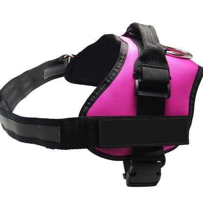 Dog harness type 7 with adjustable straps and secure buckles for comfortable walks