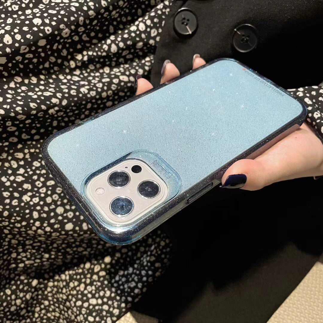 Flash pink hard case for Apple iPhone 12, compatible with iPhone 11 and 12 Pro, simple women's design