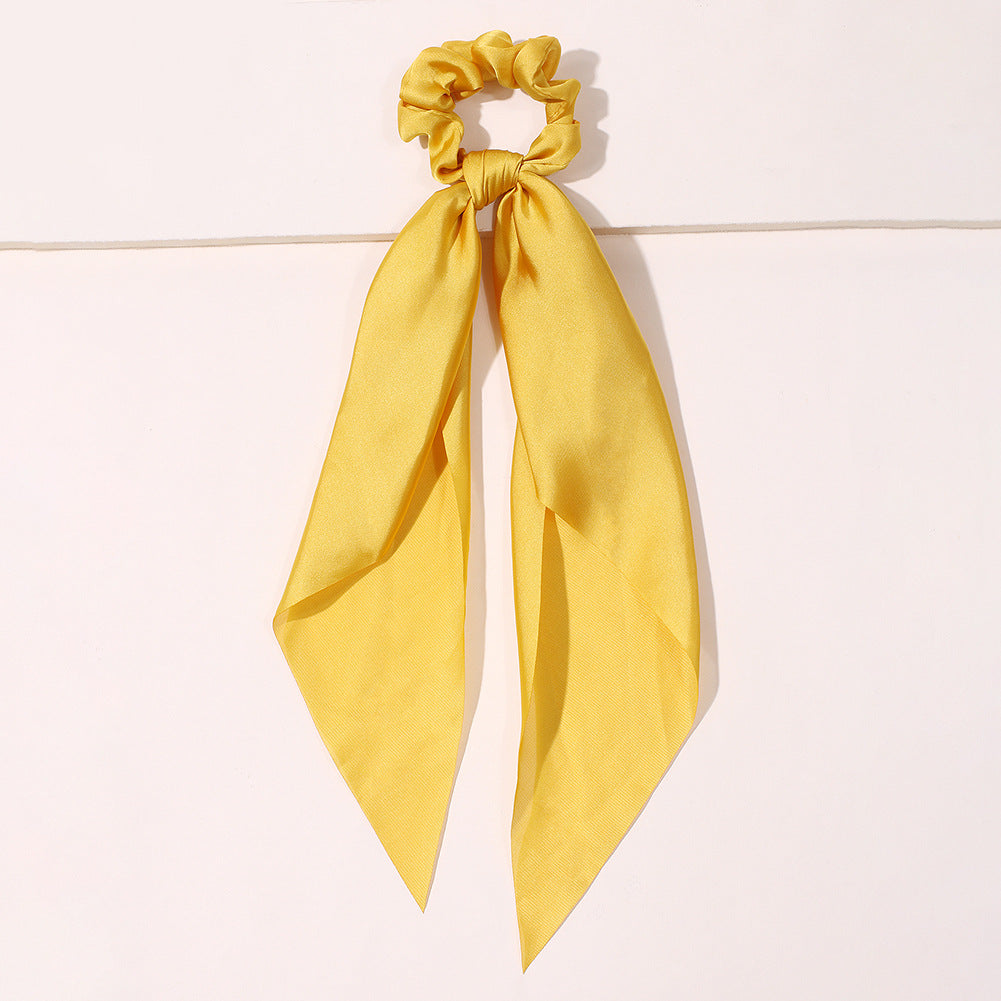 Cute scrunchies pack and headband for women in assorted colors
