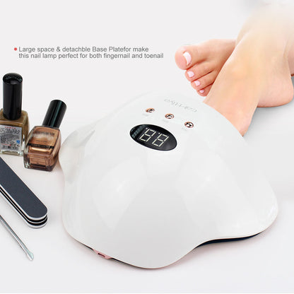 Rainbow10 Smart Nail Phototherapy Machine by My Store, white LED nail lamp with digital controls