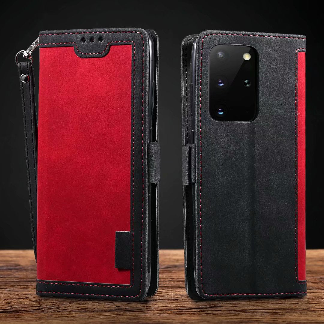 Retro splicing mobile phone cover for mobile phones, colorful patchwork design