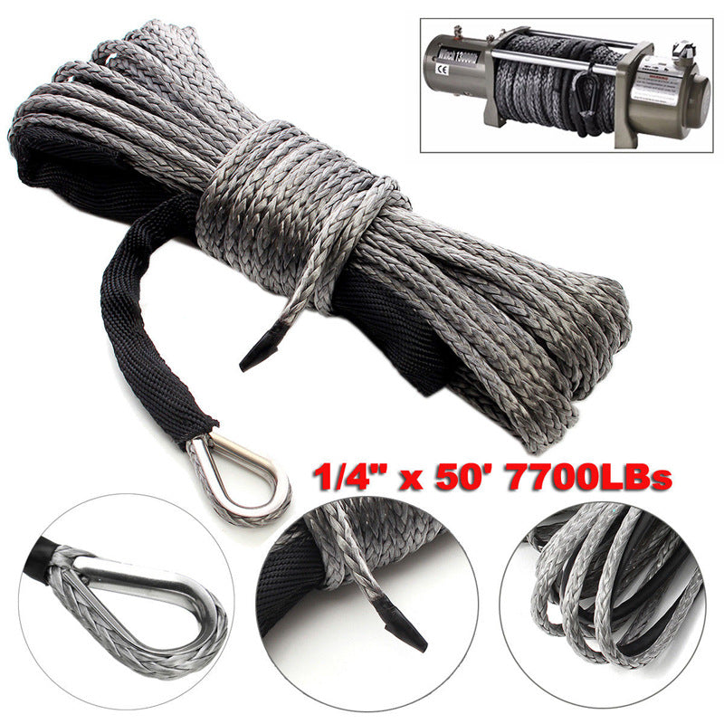 Self-driving rescue rope by My Store, coiled rope design for emergency response and recovery work