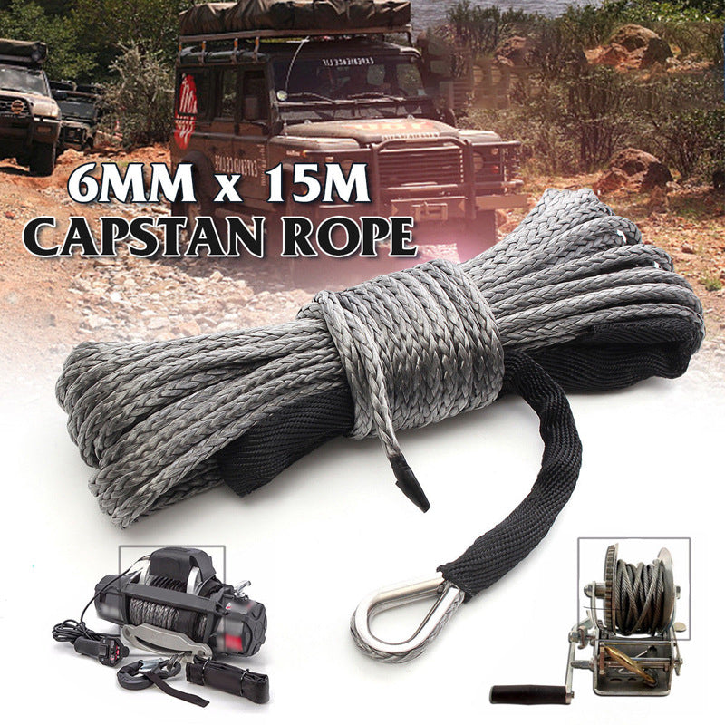 Self-driving rescue rope by My Store, showing a durable rope designed for rescue use