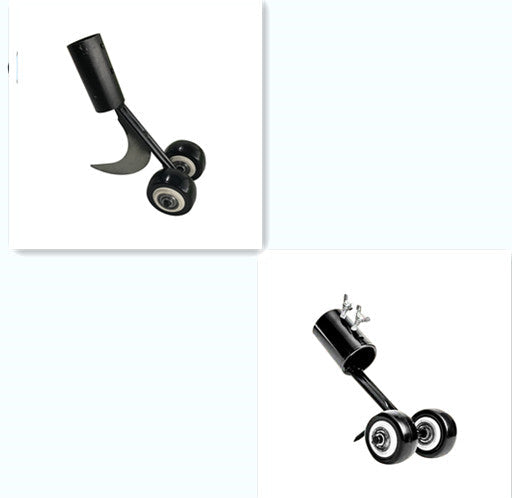Portable yard lawn trimmer for quick weed removal along sidewalks and garden edges